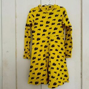 Darling Yellow Lewis Dress, size 8